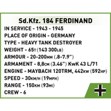 COBI Sd.Kfz. 184 Ferdinand, Giochi di costruzione 