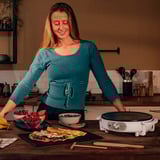 Cecotec 08034 Fun Creepy, Macchina crepes bianco