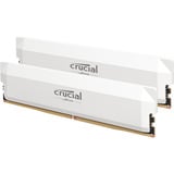 Crucial DIMM 32 GB DDR5-6400 (2x 16 GB) Kit doppio, Memoria bianco