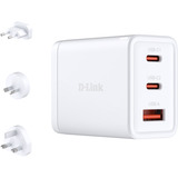 D-Link DCP-651 Caricabatterie per dispositivi mobili Universale Bianco AC Ricarica rapida Interno bianco, Interno, AC, Bianco