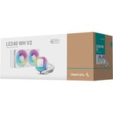 DeepCool R-LE240-WHAMMN-G-2, Raffreddamento ad acqua bianco