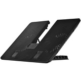 DeepCool U PAL base di raffreddamento per notebook 39,6 cm (15.6") 1000 Giri/min Nero Nero, 39,6 cm (15.6"), 2 pz, 14 cm, 1,5 cm, 14 cm, 1,5 cm