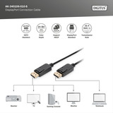 Digitus AK-340106-010-S, Cavo Nero