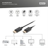 Digitus Cavo di collegamento DisplayPort, UHD 8K Nero