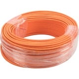 Digitus Cavo di installazione con doppino intrecciato CAT 7 S-FTP, AWG 23/1 arancione , AWG 23/1, 25 m, Cat7, S/FTP (S-STP)