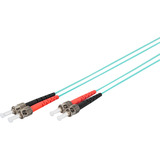 Digitus Cavo patch LWL, duplex, connettore ST > ST, multimodo OM3 turchese