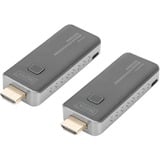 Digitus Click & Present Mini - Wireless DS-55319, Estensione HDMI Nero/Argento