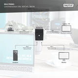 Digitus DN-170063, UPS Nero