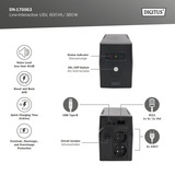 Digitus DN-170063, UPS Nero