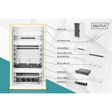 Digitus Set di rete 254 mm (10") - 12U, 312 x 300 mm (Largh. x Prof.), IT armadio grigio chiaro, 312 x 300 mm (Largh. x Prof.), Rack indipendenti, 12U, 30 kg, Lucchetti, Griglie, Grigio