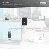 Digitus UPS line-interactive, 600 VA/360 Watt Nero