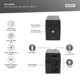 Digitus UPS line-interactive, 600 VA/360 Watt Nero