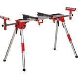 EINHELL 4310615 banchetto per sega per cornici 4 gamba/gambe Nero, Rosso, Base alluminio/Rosso, 100 kg, Metallo, 4 gamba/gambe, Metallo, Nero, Rosso, 12,5 kg