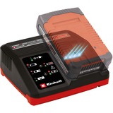 EINHELL Power X-Fastcharger 4A, Caricabatterie Nero/Rosso