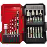 EINHELL Trapano avvitatore a percussione a batteria Power X-Change TE-CD 18/2 Li-i +22, 18Volt, Cordless rosso/Nero