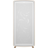 Fractal Design Summit Chalk White TG Clear Tint, Chassis Tower bianco/legno
