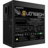 GIGABYTE UD750GM PG5 V2 Alimentatore – PCIe Gen 5.1, 80 PLUS Gold, Design completamente modulare, Ventola da 120 mm, Compatibile con ATX 3.1, Spina EU, Alimentatore PC Nero, 80 PLUS Gold, Design completamente modulare, Ventola da 120 mm, Compatibile con ATX 3.1, Spina EU, 750 W, 100 - 240 V, 50/60 Hz, 12 - 6.5 A, Attivo, 105 W