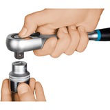 Hazet Cricchetto a denti fini HiPer 1/4", Pistola Nero/Blu