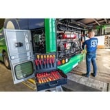 Hazet Set di utensili 150/39 alta tensione, isolato di protezione VDE, 39 pezzi, Set di strumenti rosso/Giallo