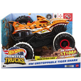 Hot Wheels Monster Trucks HGV87 veicolo giocattolo Monster truck, 4 anno/i, Stilo AA, Plastica, Nero, Arancione