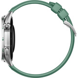 Huawei WATCH GT6, Cassa 46mm in acciaio inossidabile e cinturino verde. Compatibile con iOS e Android. Fino a 21 giorni di autonomia., Smartwatch argento, Cassa 46mm in acciaio inossidabile e cinturino verde. Compatibile con iOS e Android. Fino a 21 giorni di autonomia., 3,73 cm (1.47"), AMOLED, Touch screen, 64 GB, GPS (satellitare), 51 g