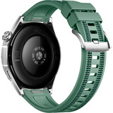 Huawei WATCH GT6, Cassa 46mm in acciaio inossidabile e cinturino verde. Compatibile con iOS e Android. Fino a 21 giorni di autonomia., Smartwatch argento, Cassa 46mm in acciaio inossidabile e cinturino verde. Compatibile con iOS e Android. Fino a 21 giorni di autonomia., 3,73 cm (1.47"), AMOLED, Touch screen, 64 GB, GPS (satellitare), 51 g