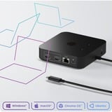ICY BOX IB-DK4090-C Docking USB 3.2 Gen 2 (3.1 Gen 1) Type-C Nero, Docking station Docking, USB 3.2 Gen 2 (3.1 Gen 1) Type-C, 85 W, 1000 Mbit/s, Nero, 4K Ultra HD