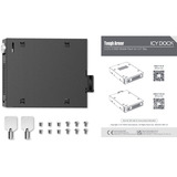 Icy Dock ToughArmor MB601V5K-B, Inquadramento Nero