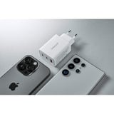 Intenso Power Adapter W65ACC GaN, Caricabatterie bianco