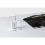 Intenso Power Adapter W65ACC GaN, Caricabatterie bianco