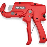 KNIPEX 94 10 185 Tagliatubo attrezzo manuale per tagliare tubi e condotti, Tagliatubi rosso, Tagliatubo, Rosso