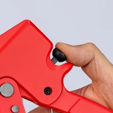 KNIPEX 94 10 185 Tagliatubo attrezzo manuale per tagliare tubi e condotti, Tagliatubi rosso, Tagliatubo, Rosso