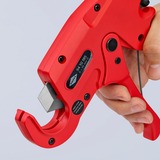 KNIPEX 94 10 185 Tagliatubo attrezzo manuale per tagliare tubi e condotti, Tagliatubi rosso, Tagliatubo, Rosso