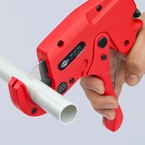 KNIPEX 94 10 185 Tagliatubo attrezzo manuale per tagliare tubi e condotti, Tagliatubi rosso, Tagliatubo, Rosso