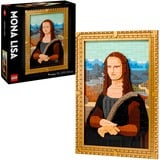 LEGO ART 31213 Gioconda, Riproduzione Opera d'Arte di Leonardo da Vinci in Mattoncini, Idea Regalo per Adulti, Lui o Lei, Giochi di costruzione Riproduzione Opera d'Arte di Leonardo da Vinci in Mattoncini, Idea Regalo per Adulti, Lui o Lei, Set da costruzione, 18 anno/i, Plastica, 1503 pz, 2,41 kg
