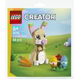 LEGO Creator Coniglietto di Pasqua carino, Giochi di costruzione 