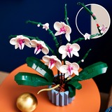 LEGO Creator Expert Orchidea, Giochi di costruzione Set da costruzione, 18 anno/i, Plastica, 608 pz, 758 g