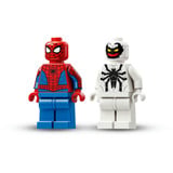 LEGO | Marvel 76308 Mech di Spider-Man Contro Anti-Venom, Action Figure Giocattolo Snodabile con 2 Minifigure per Bambini 6+, Giochi di costruzione Action Figure Giocattolo Snodabile con 2 Minifigure per Bambini 6+, Set da costruzione, 6 anno/i, Plastica, 107 pz, 139 g