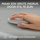 Logitech Pebble Mouse 2 M350s bianco