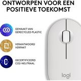 Logitech Pebble Mouse 2 M350s bianco