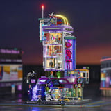 Lumibricks Cyberpunk Neoncity Cyber Couture Galleria, Giochi di costruzione 