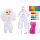MGA Entertainment Rainbow High Air Brush & Create - Purple Eyes, Bambola 