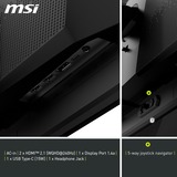 MSI MAG 271QPXDE QD-OLED E2 Monitor PC 67,3 cm (26.5") 2560 x 1440 Pixel Wide Quad HD Nero, Monitor di gioco Nero, 67,3 cm (26.5"), 2560 x 1440 Pixel, Wide Quad HD, QD-OLED, 0,03 ms, Nero