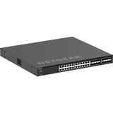 Netgear M4350-24X8F8V Gestito L3 10G Ethernet (100/1000/10000) Supporto Power over Ethernet (PoE) 1U Nero, Interruttore Gestito, L3, 10G Ethernet (100/1000/10000), Supporto Power over Ethernet (PoE), Montaggio rack, 1U