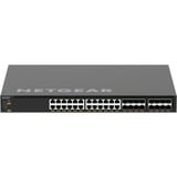 Netgear M4350-24X8F8V Gestito L3 10G Ethernet (100/1000/10000) Supporto Power over Ethernet (PoE) 1U Nero, Interruttore Gestito, L3, 10G Ethernet (100/1000/10000), Supporto Power over Ethernet (PoE), Montaggio rack, 1U