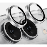 Nevox NEVOGLASS 3D Protezione per Fotocamera, Pellicola protettiva trasparente/Argento