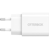 Otterbox Caricatore da muro USB-C 20W, Caricabatterie bianco