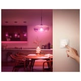 Philips Hue Tap dial switch, Pulsante bianco, Philips Tap dial switch, Wireless, Bianco, Parete, IP20, Plastica, IP20