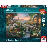Schmidt Spiele Thomas Kinkade Studios: Painter of Light - Disney 101 Dalmatian, Puzzle 