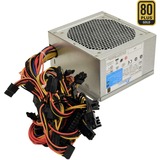Seasonic SSP-500JT alimentatore per computer 500 W 20-pin ATX ATX Argento, Alimentatore PC grigio, 500 W, 100 - 240 V, 492 W, 50/60 Hz, 125 W, 492 W